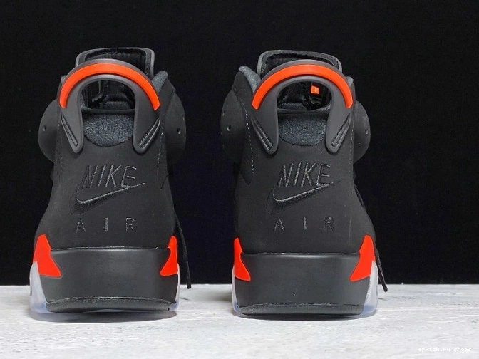 Cheap Jordan OG Infrared Retro 384664-060 Air 6 Black 0719